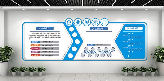 公司企業(yè)文化墻設計圖片